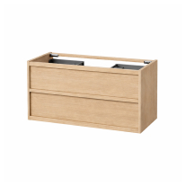 Mobilier suspendat Kolpasan, Storia 100, 2 sertare soft close, acacia